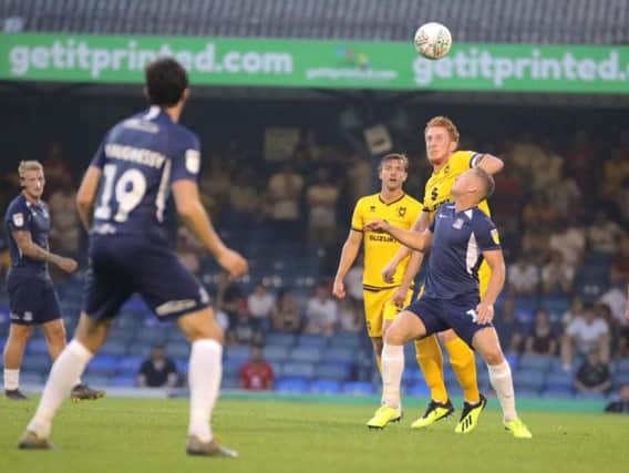 Dons were 4-1 winners at Southend last month