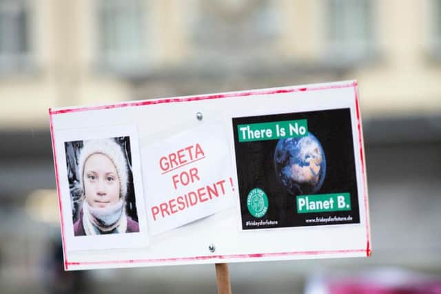Greta placards