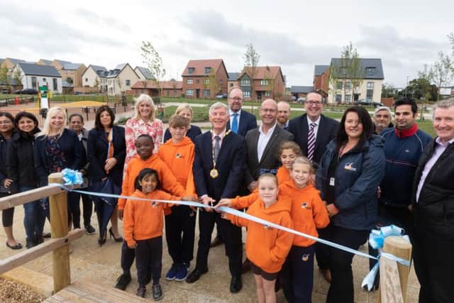 Whitehouse Park grand opening in Crownhill MK