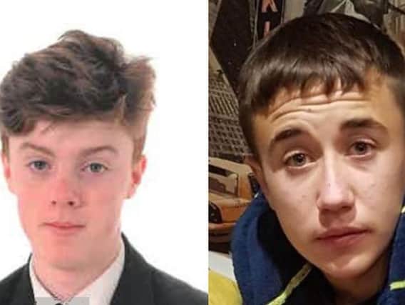 Jesse, left, and Leon have been missing for more than a week (Image: Derbyshire Police)