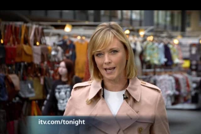 Has Leah been spotted in background of ITV's Tonight show