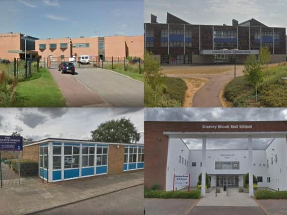 These are the ratings of every secondary school in Milton Keynes following inspections by Ofsted