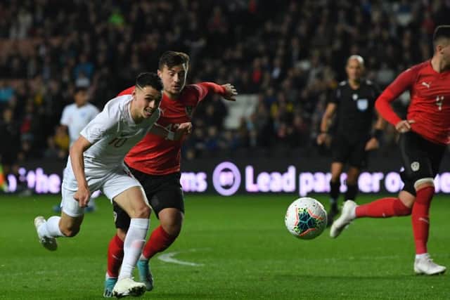 Phil Foden on the chase for England Under-21s