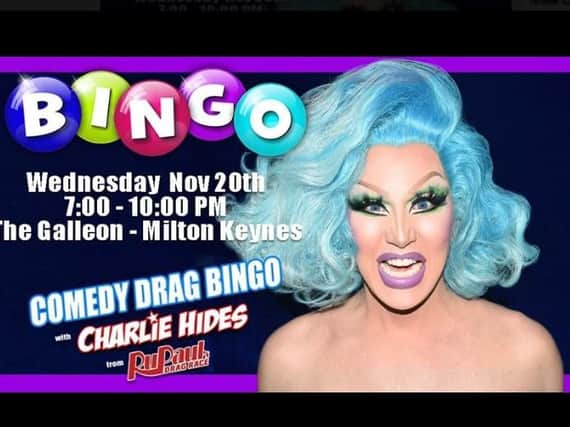 Drag Race star Charlie Hides