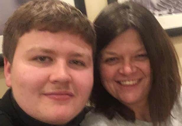 Ben Gillham-Rice, pictured here with his mum, also tragically lost his young life
