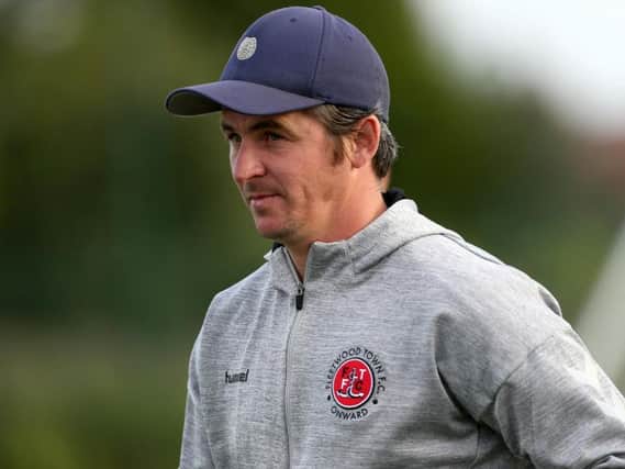 Fleetwood manager Joey Barton