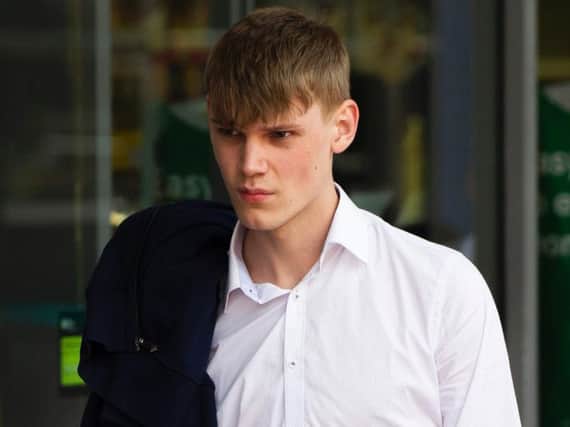Max Coopey drove his father's powerful Audi car while high on cannabis