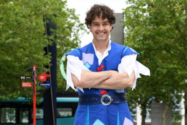 West End star Lee Mead as Aladdin
