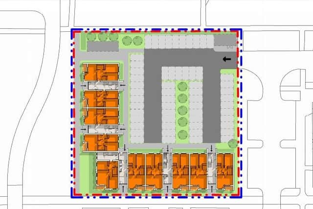 Plans for the flats