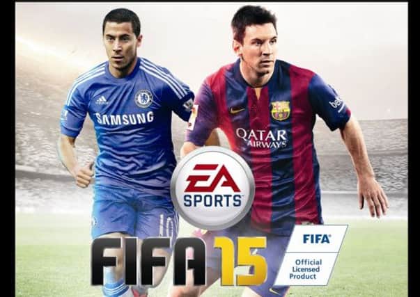 The FIFA 15 cover