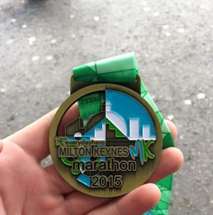 PC Martin Anderson hsa completed the Milton Keynes Marathon on Bank Holiday Monday.