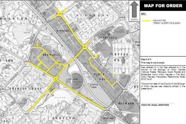 Road closures