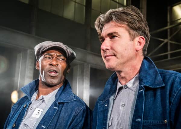 Patrick Robinson and Ian Kelsey in The Shawshank Redemption