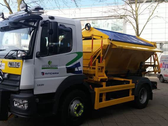 MK Council gritters will be out in force tonight