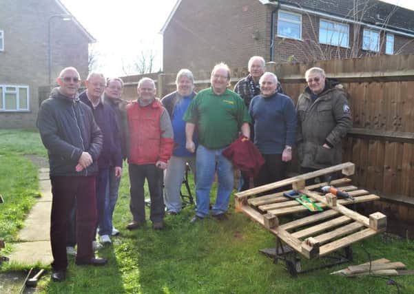 Members of the Men in Sheds West Bletchley group PNL-160125-125757001