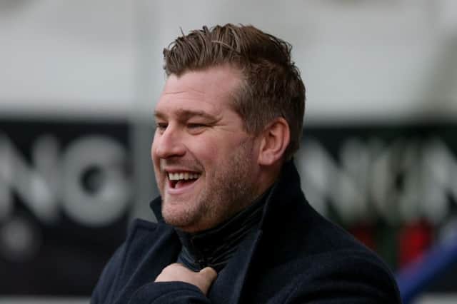 MK Dons manager Karl Robinson during the Sky Bet Championship match between Bolton Wanderers and Milton Keynes Dons at the Macron Stadium, Bolton, England on 23 January 2016. Photo by Simon Davies. PSI-1453-0016