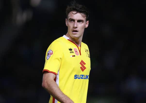 MK Dons midfielder Darren Potter during the Sky Bet Championship match between Brighton and Hove Albion and Milton Keynes Dons at the American Express Community Stadium, Brighton and Hove, England on 7 November 2015. Photo by Bennett Dean. PNL-160129-101535002