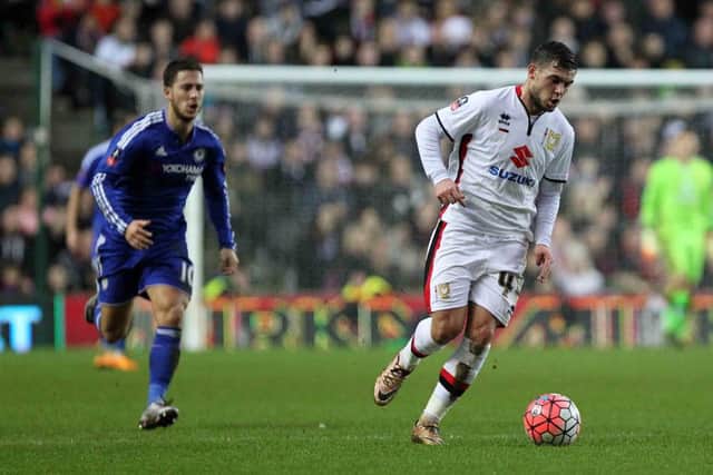 FA Cup fourth round. 
MK Dons V Chelsea. PNL-160131-192031002