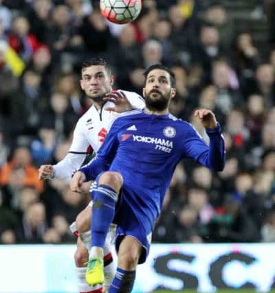 FA Cup fourth round. 
MK Dons V Chelsea. PNL-160131-192051002