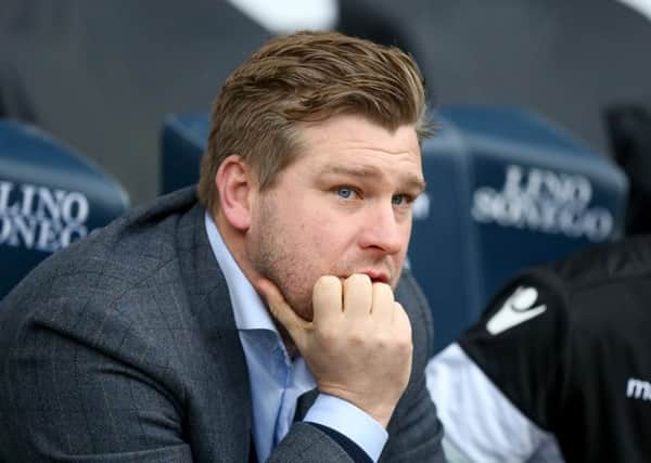 MK Dons manager Karl Robinson during the Sky Bet Championship match between Bolton Wanderers and Milton Keynes Dons at the Macron Stadium, Bolton, England on 23 January 2016. Photo by Simon Davies. PNL-160131-213020002