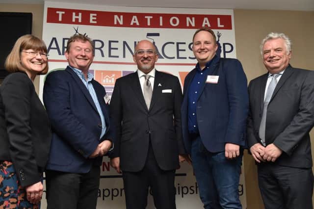 Prime Minister David Cameron's apprenticeship adviser Nadhim Zahawi MP joins organisers to open National Apprenticehip Show in MK