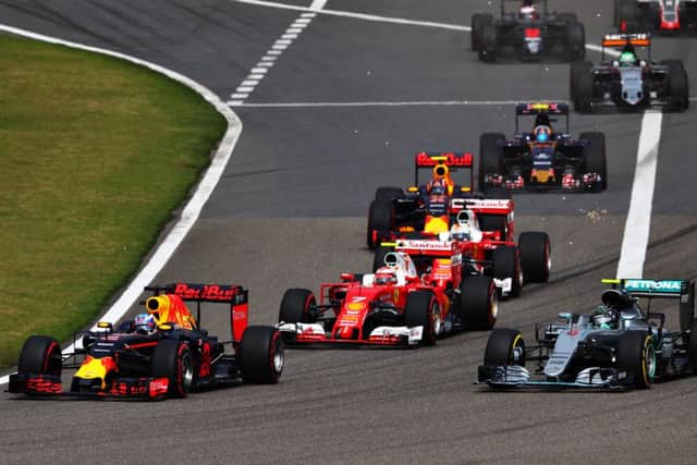 Ricciardo leads the Chinese Grand Prix