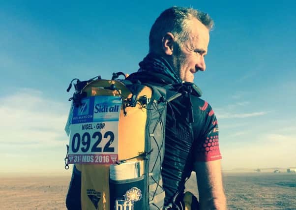 Nigel Dogett faces the Sahara