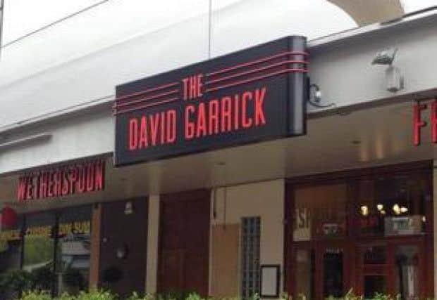 David Garrick in Milton Keynes will be sold