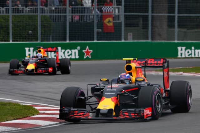 Verstappen had the upper hand over Ricciardo in Canada