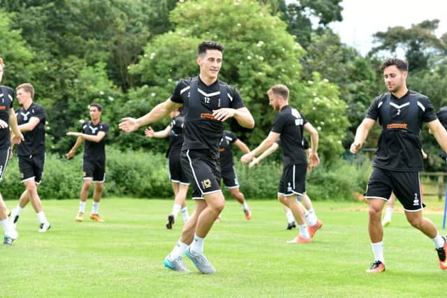 George Williams in training