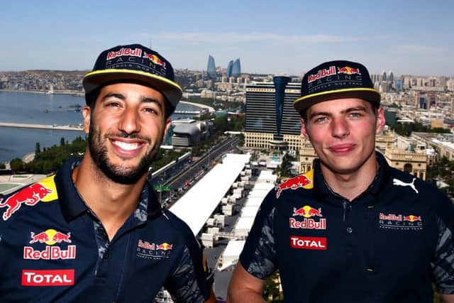 Outwardly at least, Ricciardo and Verstappen appear to have a positive relationship so far.