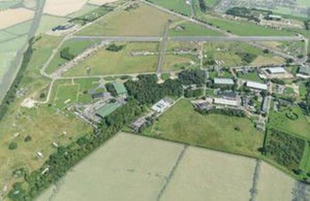 Aerial view of Westcott Venture Park. Credit: Westcott Venture Park.
