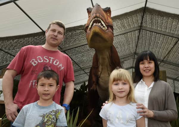 The Kwan law family on their Whipsnade visit