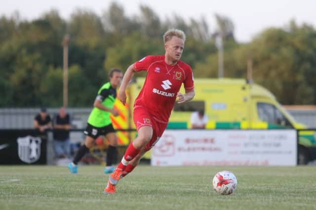 Ben Reeves was on the score sheet at Steel Park. PNL-160719-210819002