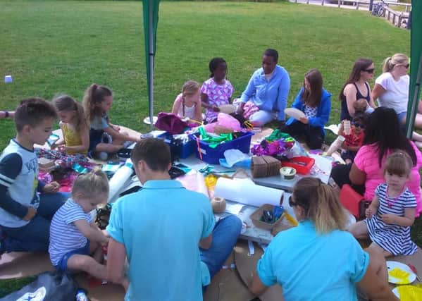 Free play sessions are taking place across Milton Keynes