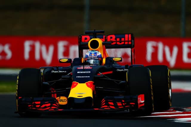 Daniel Ricciardo was second fastest in Hungary on Friday