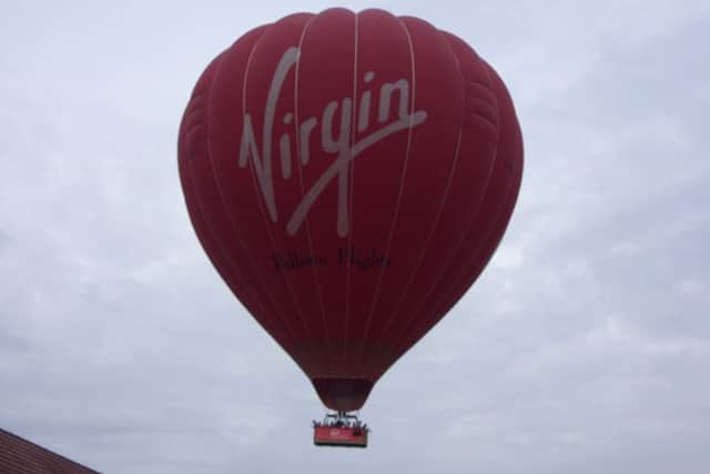 The balloon over Middleton