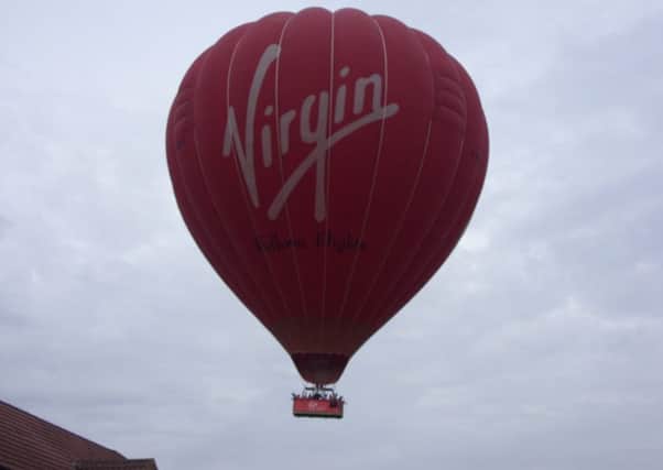 The balloon over Middleton