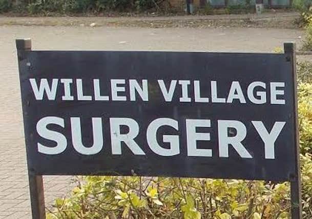 Re-opening: Willen surgery
