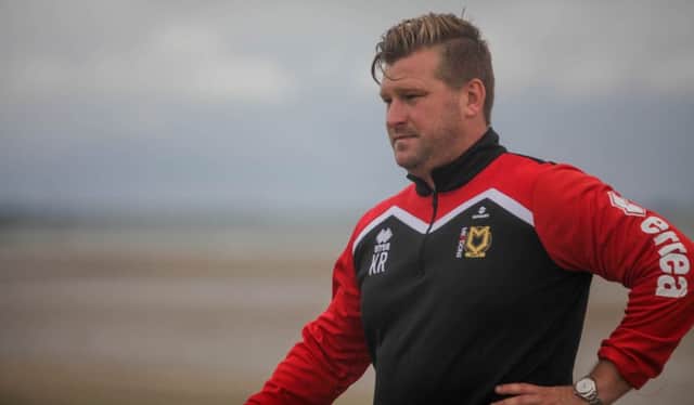 Karl Robinson. Pic: Lee Scriven
