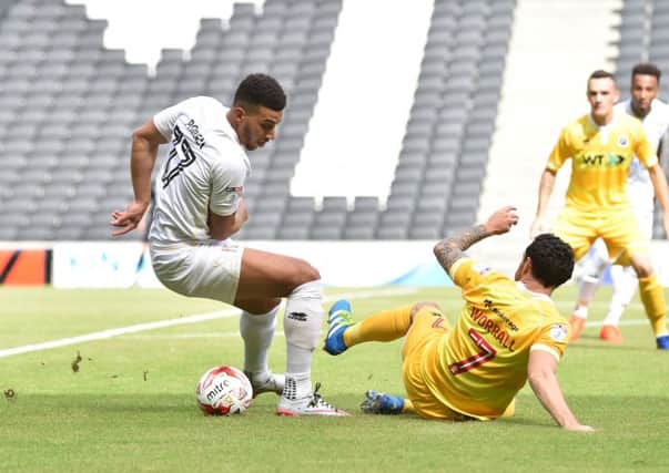 Daniel Powell against Millwall