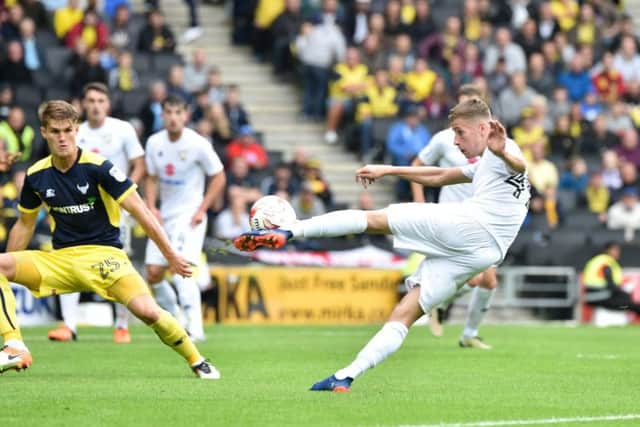 Ryan Colclough looked a threat until he came off