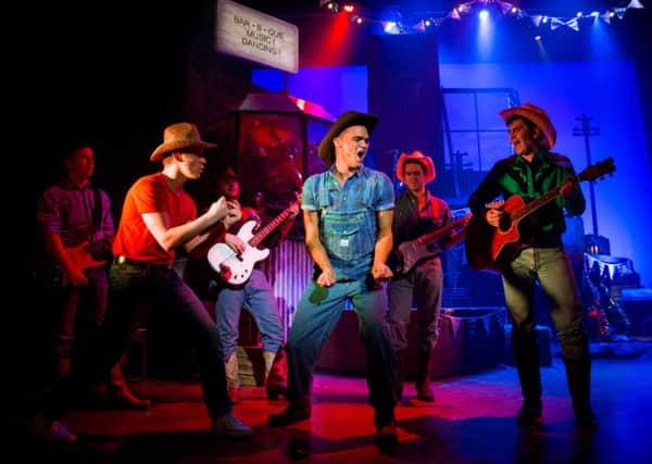 Gareth Gates stars as Willard in the 2016 touring production of Footloose