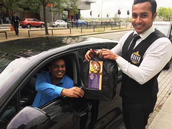 Curry delivered direct to your car with Maaya's new service
