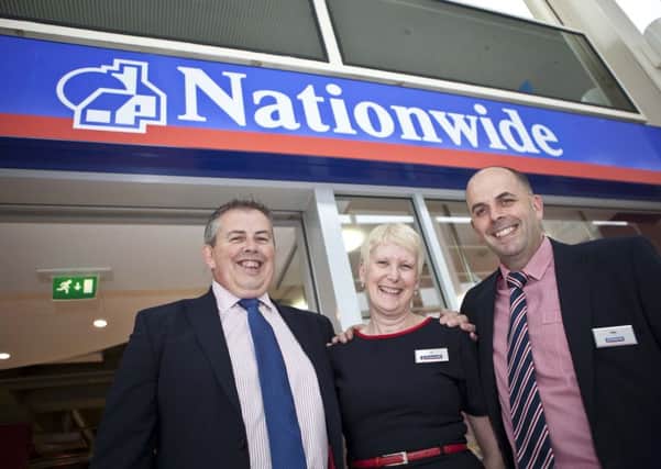 Jill with her Nationwide colleagues