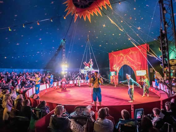 Circus Starr gives the chance for underprivileged and vulnerable children to enjoy the fun of the big top