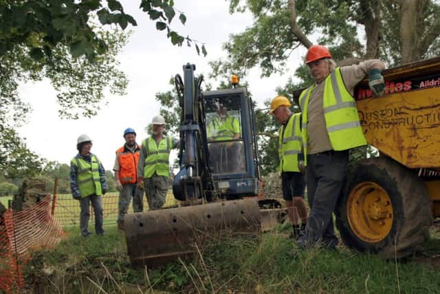Buckingham Canal Society work progresses