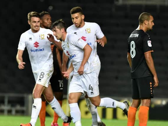 MK Dons saw off Barnet at Stadium MK in the group stage