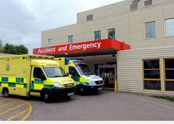 Milton Keynes Accident and Emergency department at MK Hospital