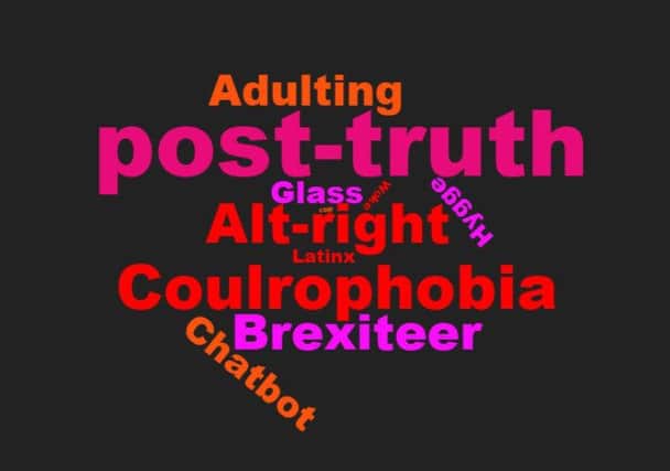 Post-truth crowned Word of the Year 2016